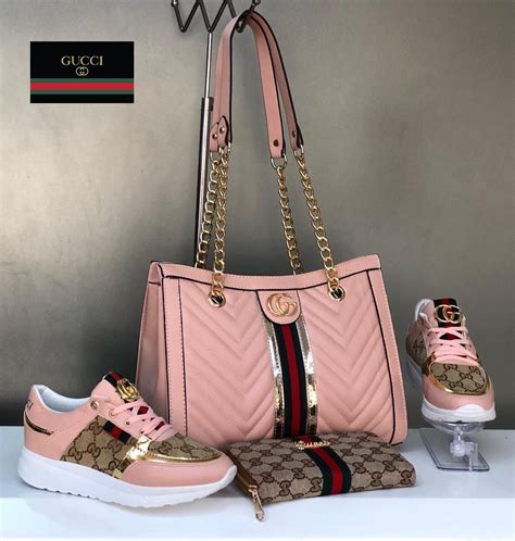 gucci matching shoes and bag set|Gucci adidas bag price.